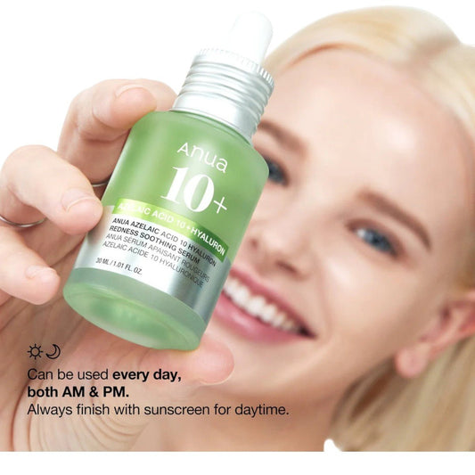 Anua Azelaic Acid 10 Hyaluron Redness Soothing Serum 30ml – Skin Care | Korean Skincare Canada - VGLE
