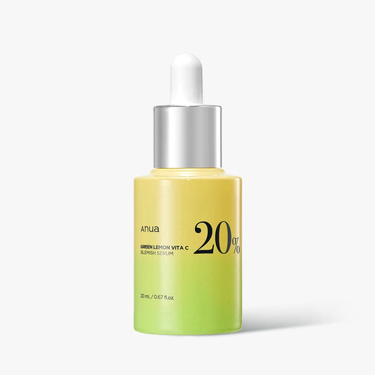Anua GREEN LEMON VITAMIN C BLEMISH SERUM 20ml – Skin Care | Korean Skincare Canada - VGLE