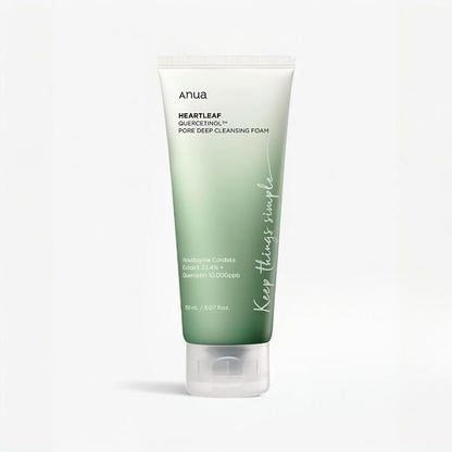 Anua Heartleaf Quercetinol Pore Deep Cleansing Foam 150ml – | Korean Skincare Canada - VGLE