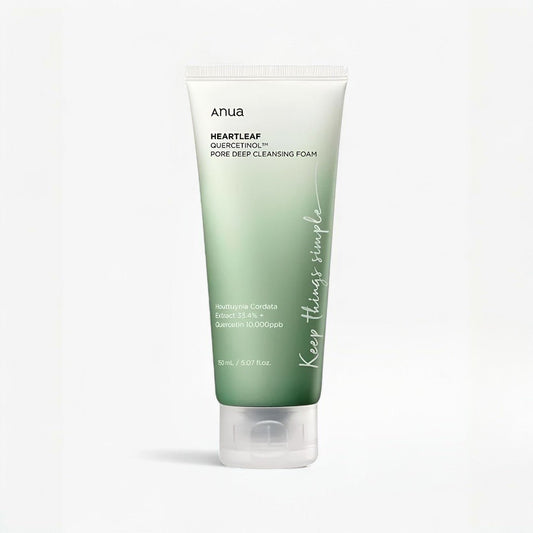 Anua Heartleaf Quercetinol Pore Deep Cleansing Foam 150ml – | Korean Skincare Canada - VGLE