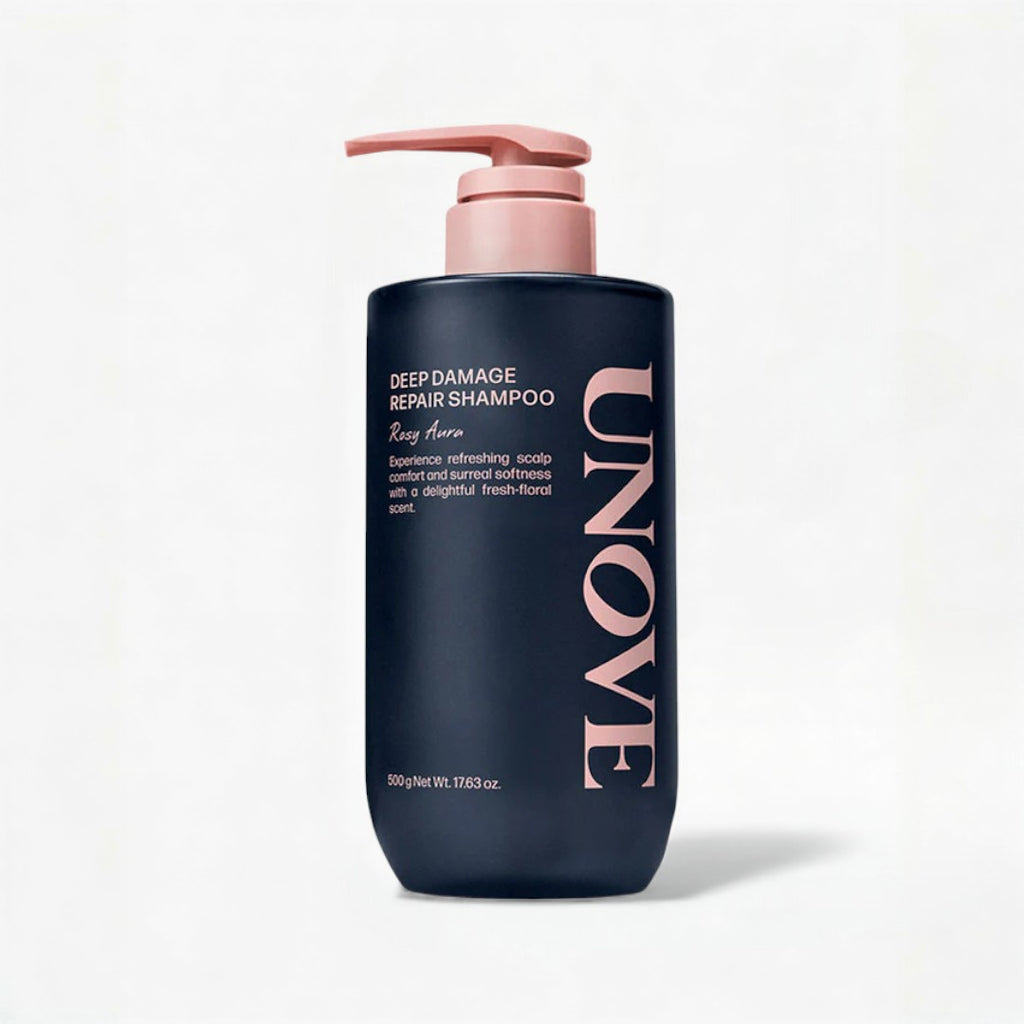 Unove Deep Damage Repair Shampoo 500ml - Rosy Aura Unove