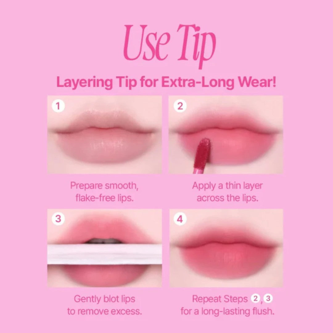 fwee Pink Obsession Stay-Fit Lip Tint 3.8g VGLE Studios