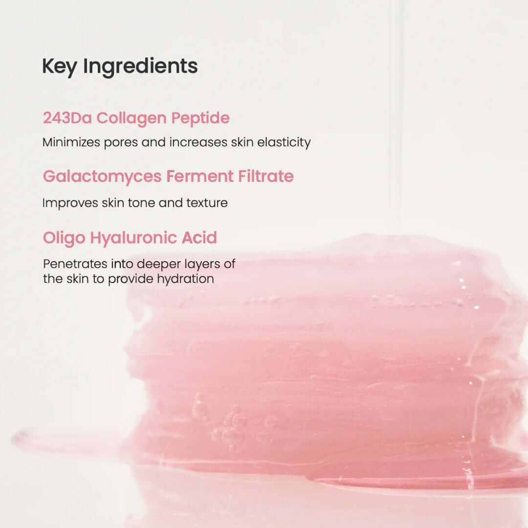 Collagen toner pad for acne skin | vgle