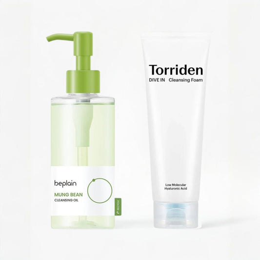 Double Cleanse Set - Beplain & Torriden – Bundles | Korean Skincare Canada - VGLE