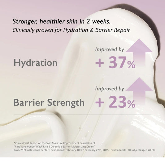 haruharu wonder Black Rice 5 Ceramide Barrier Moisturizing Cream 50ml