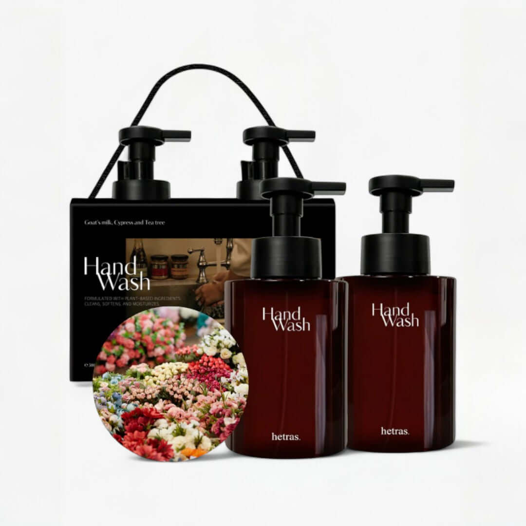 hetras Perfumed Bubble Hand Wash 515ml x 2 VGLE Studios