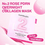 numbuzin No.2 Rose PDRN Overnight Collagen Mask 4pcs numbuzin