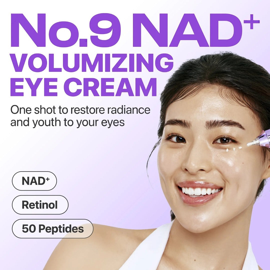 numbuzin No.9 NAD+ Retinol Volumetox Eye Cream 10ml numbuzin