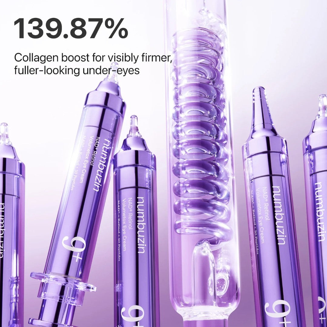 numbuzin No.9 NAD+ Retinol Volumetox Eye Cream 10ml numbuzin