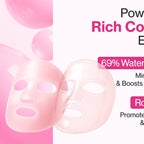 numbuzin No.2 Rose PDRN Overnight Collagen Mask 4pcs numbuzin