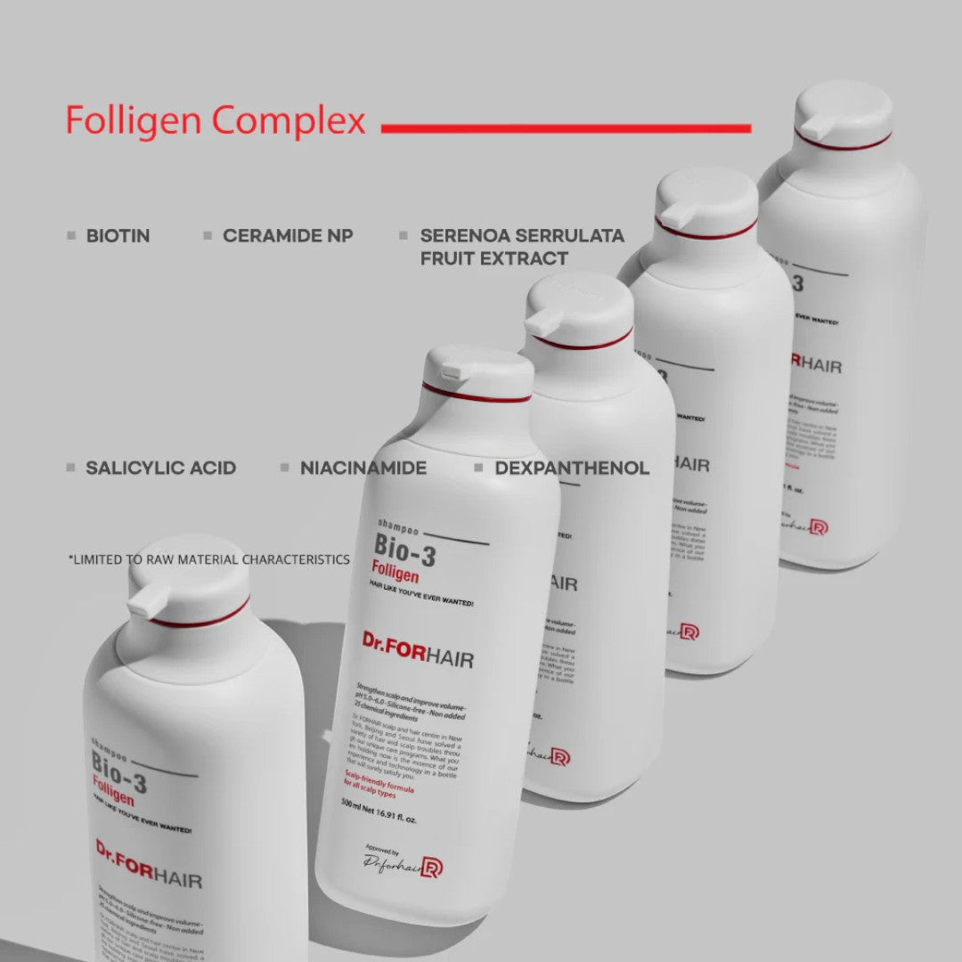 Dr.FORHAIR Folligen Bio 3 Shampoo 500ml Dr.FORHAIR