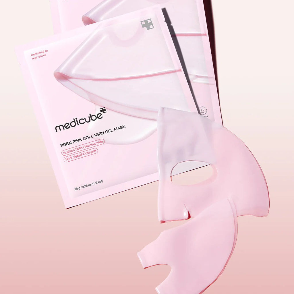 medicube PDRN Pink Collagen Gel Mask (4 Pack) medicube