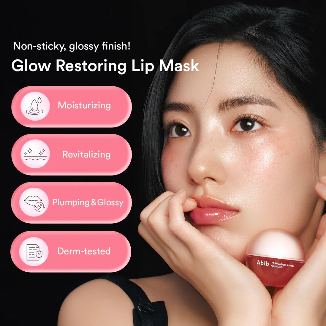 Abib PDRN Collagen Lip Mask Glazed Jelly VGLE Studios