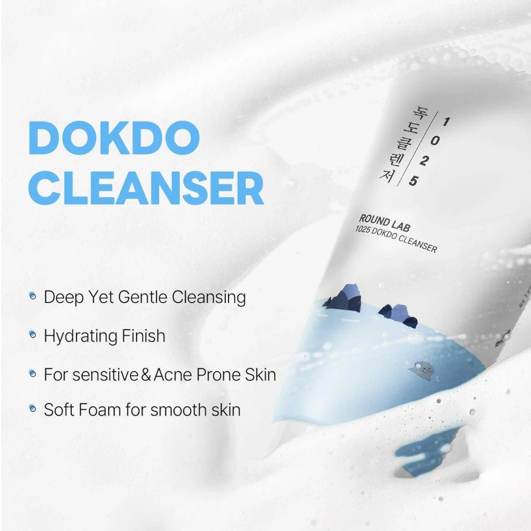Round Lab 1025 Dokdo Cleanser – Skin Care | Korean Skincare Canada - VGLE