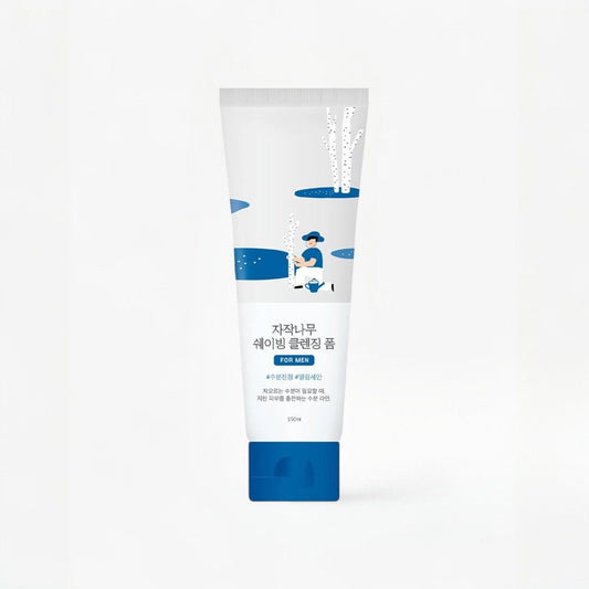 Round Lab For Men Birch Juice Shaving Cleansing Foam 120ml – Skin Care | Korean Skincare Canada - VGLE