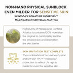 SKIN1004 Madagascar Centella Air - fit Suncream Plus SPF50+ PA++++ 50ml – Skin Care | Korean Skincare Canada - VGLE