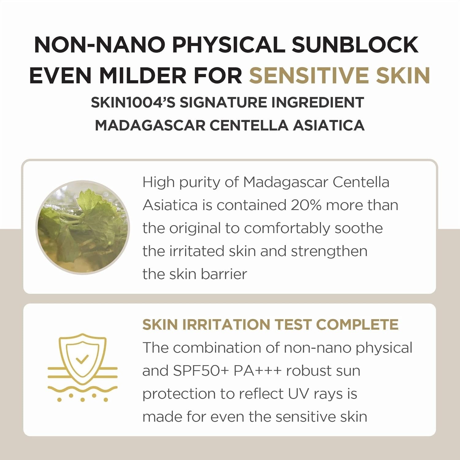 SKIN1004 Madagascar Centella Air - fit Suncream Plus SPF50+ PA++++ 50ml – Skin Care | Korean Skincare Canada - VGLE
