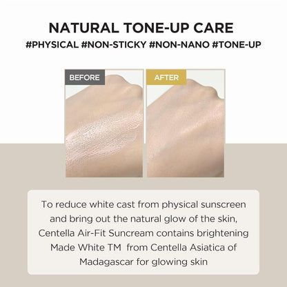 SKIN1004 Madagascar Centella Air - fit Suncream Plus SPF50+ PA++++ 50ml – Skin Care | Korean Skincare Canada - VGLE