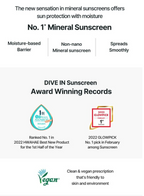 Torriden Dive-In Mild Sun Cream 60ml SPF50+ Torriden