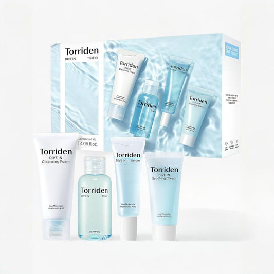 Torriden Dive in Trial Kit (Set of 4) – Set | Korean Skincare Canada - VGLE