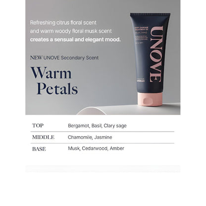 Unove Deep Damage Treatment EX 207ml - Warm Petals – Conditioner | Korean Skincare Canada - VGLE
