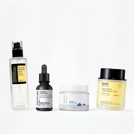 VGLE Bundle - Glow Routine 4 - Step Set – Skin Care | Korean Skincare Canada - VGLE